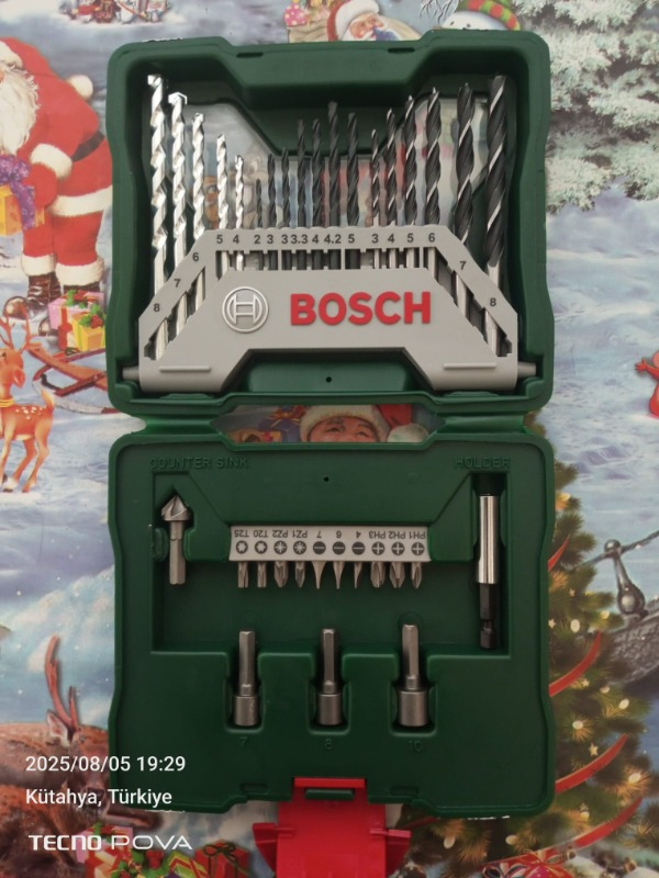 Bosch X-Line 33 Parça Delme ve Vidalama Seti