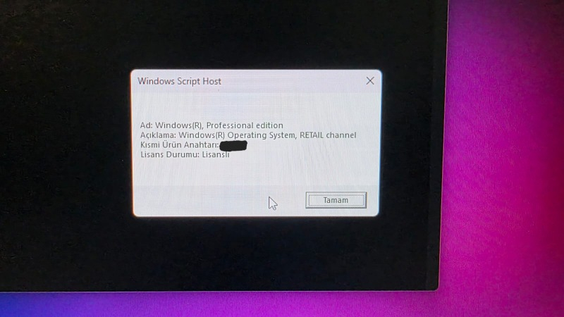Microsoft Windows 11 Pro Key Dijital Lisans Anahtarı - 2025 Key 
