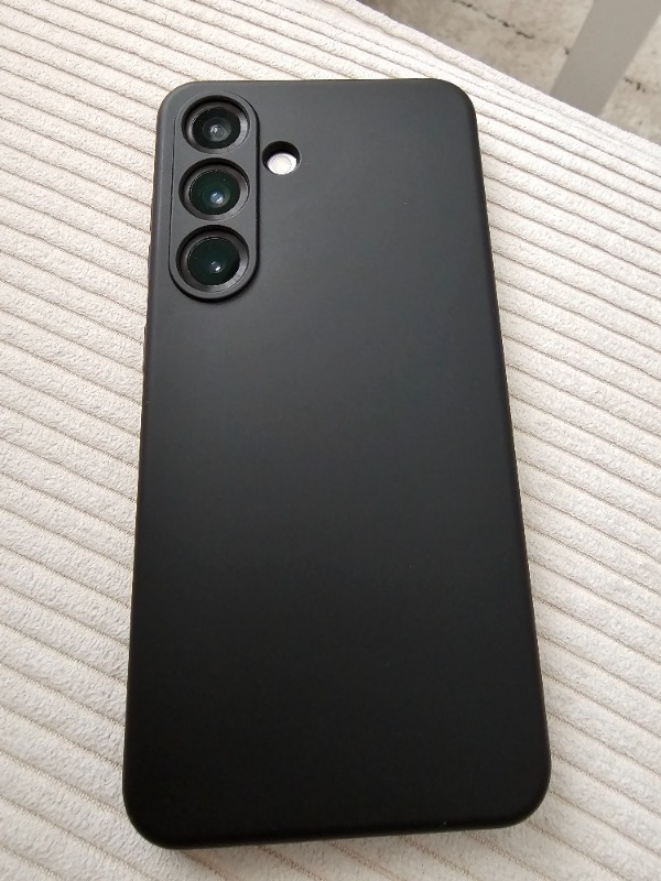 Galaxy S25 Kılıf  Siyah Yumuşak  Silikon