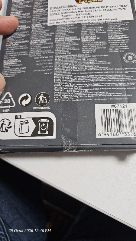 Bestway Şişme Yastık 67121 Modeli Kadife Malzemeden Rahat Uyku İçin Lacivert