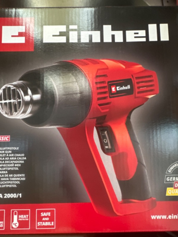 Einhell TC-HA 2000/1, Sıcak Hava Tabancası