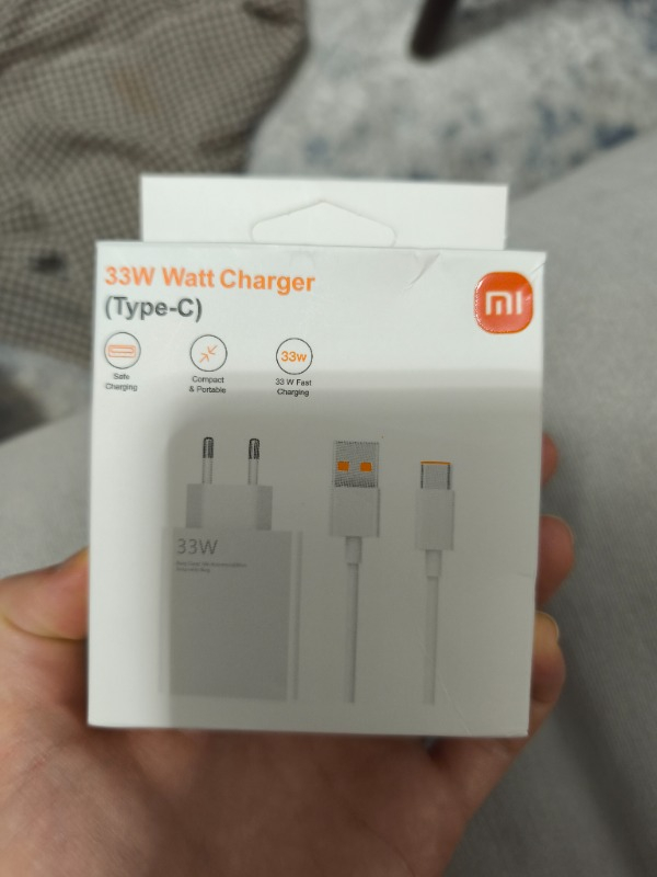 Xiaomi 33W Hızlı Şarj ve Kablosu