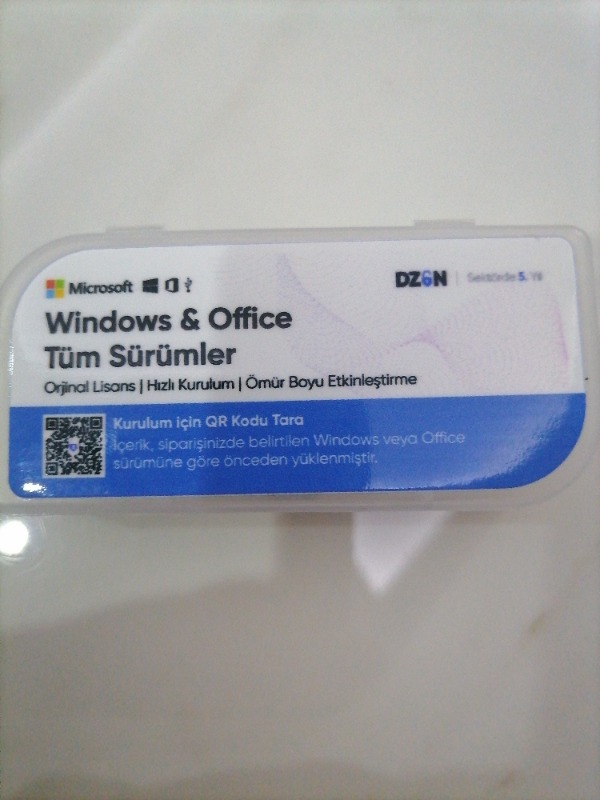 Windows 11 & Office 2024 Pro Plus USB Kurulum + Orijinal Hediyeli Lisans - 2025 Key ve Format Flash Bellek
