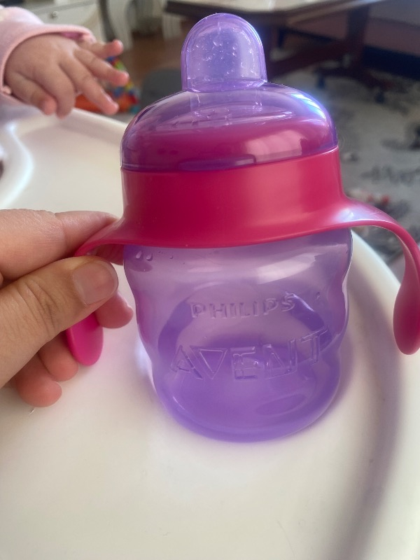 Philips Avent Eğitici Damlatmaz Bardak 6 Ay+  200 Ml Pembe Scf551/03