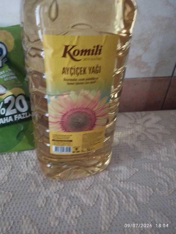 Komili Ayçiçek Yağı 4 lt