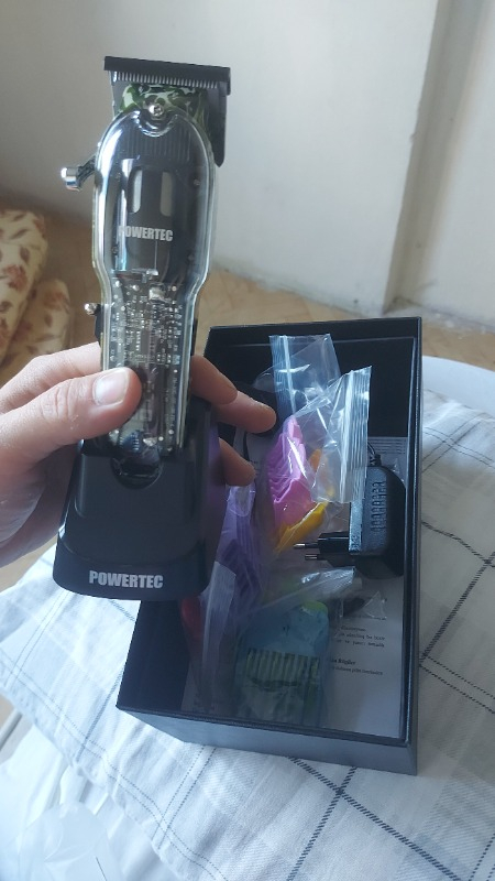 Powertec TR-8700 Saç Tıraş Makinesi Siyah