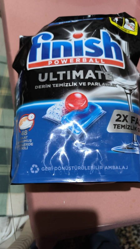 Finish Ultimate 48 Kapsül Bulaşık Makinesi Deterjanı Tableti (1 x 48 Kapsül)
