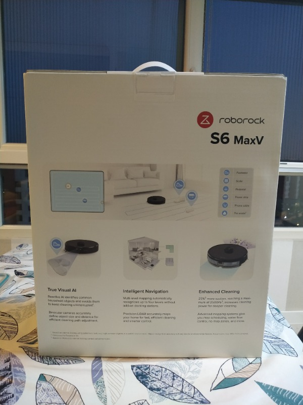Roborock S6 MaxV Vacuum Cleaner