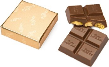Melodi Çikolata Altın Sargılı Madlen Sütlü Çikolata- 500 gr