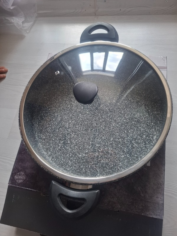 TAÇ-3466 Ultra Granit Basık Tencere 32CM