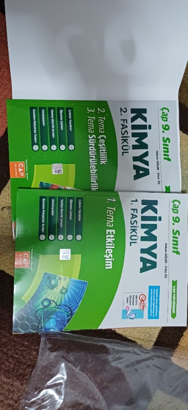 Çap Yayınları 9. Sınıf Kimya Seti