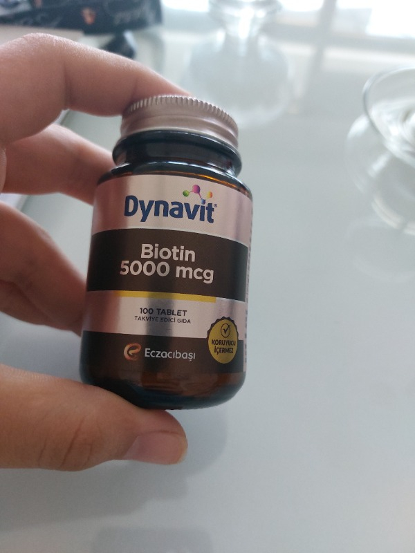 Dynavit Biotin 5000 Mcg 100 Tablet
