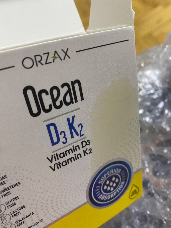 Orzax Ocean D3 K2 Damla 20 ml