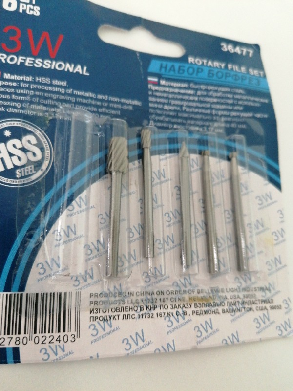 Merttools Dremel Hss Ahşap Oyma Matkap Ucu Seti 6'lı