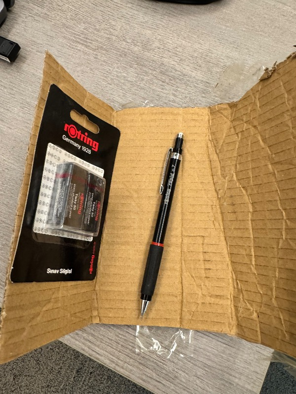 Rotring Rapid Versatil Kurşun Kalem Siyah 0,7mm