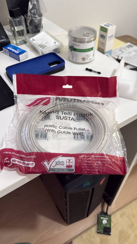 Mutlusan 25MT Kılavuz Telli Plastik Susta Mutlusan