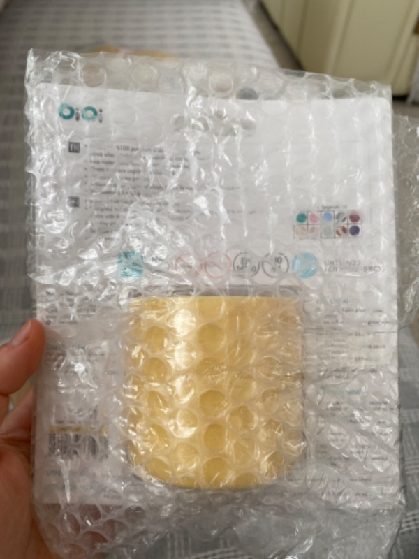 OiOi Silikon Mini Bardak - Mellow Yellow