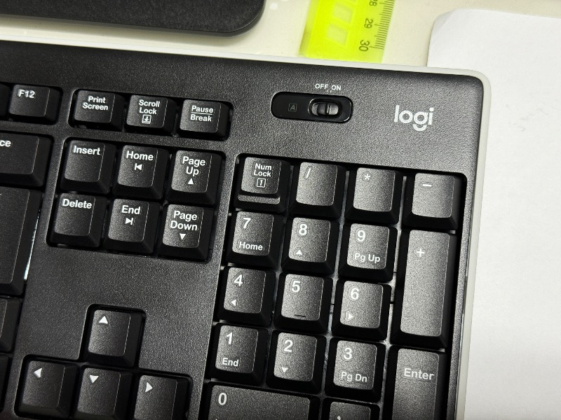 Logitech K270 Tam Boyutlu Kablosuz Türkçe Klavye - Siyah