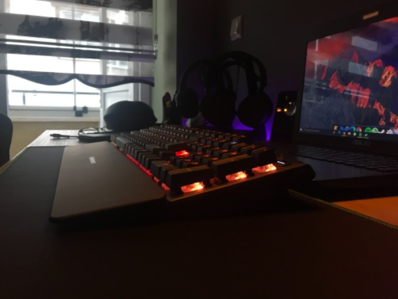 SteelSeries Apex 5 Hibrit Mekanik Gaming Klavye
