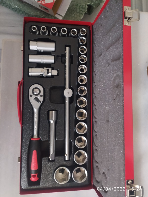 Vip-Tec 1/2'' Lokma Takımı 25 Parça Vt114121