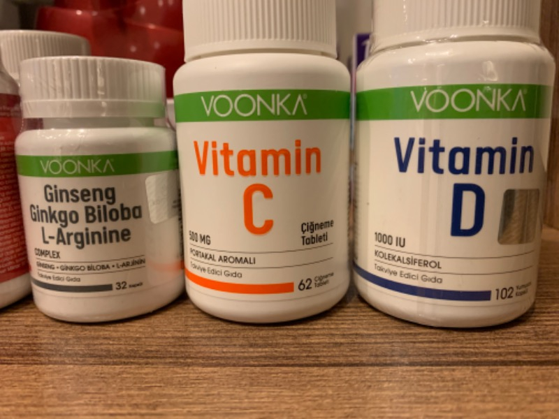 Voonka Vitamin C 500 mg 62 Çiğneme Tableti