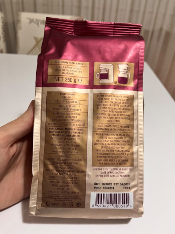 Mehmet Efendi Colombian Filter Coffee 250gr