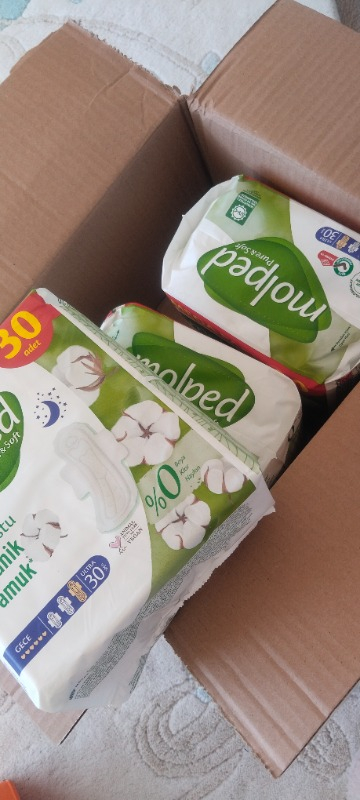 Molped Pure&Soft Gece Süper Mega Paket 90 Adet