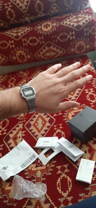 Casio A159W-N1DF Digital Erkek Kol Saati