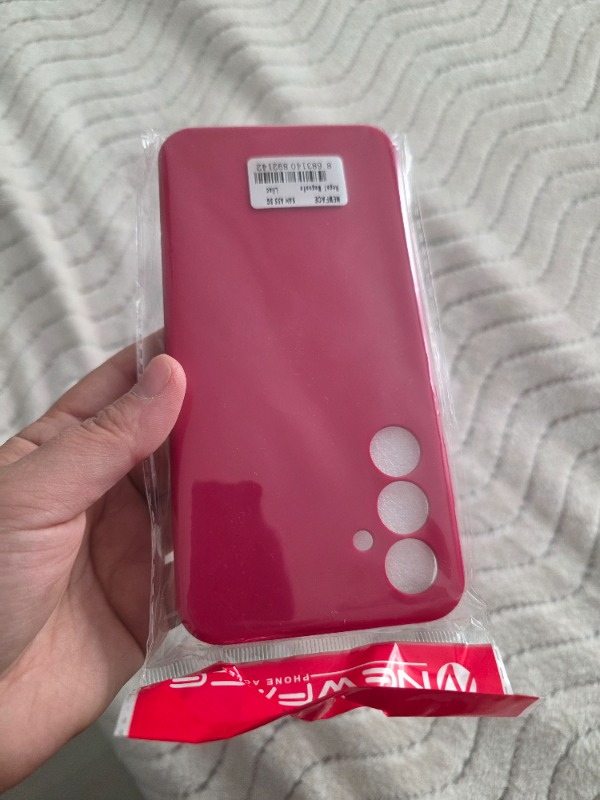 CepStok Samsung Galaxy A35 Kılıf Lansman Premium Silinebilir Silikon