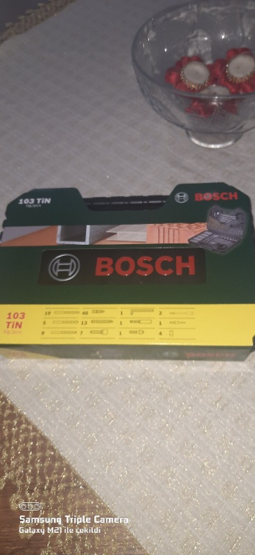 Bosch V-Line 103 Parça Vidalama&Matkap Ucu Set
