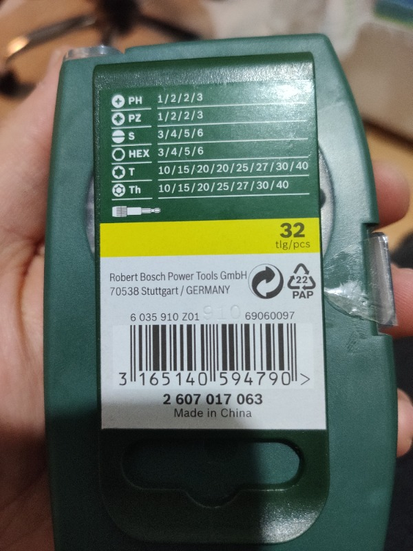 Bosch 32 Parça Vidalama Seti