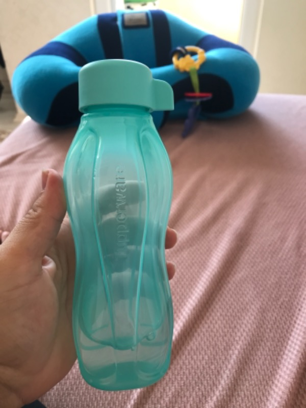Tupperware Eko Şişe Vidalı Kapak 310 ml Mavi