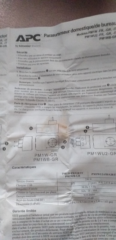 Schneider Electric APC Tekli Akım Korumalı Priz 230V