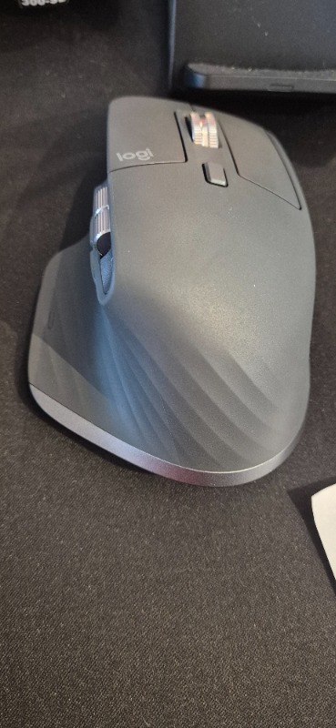 Logitech MX Master 3S Performans 8000 DPI Optik Sensörlü Sessiz Kablosuz Mouse - Siyah