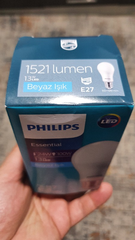 PHILIPS LED 13W AMPUL 6500K BEYAZ IŞIK