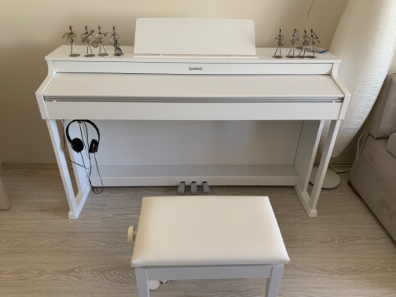 Casio AP-470 Dijital Piyano (Mat Beyaz)
