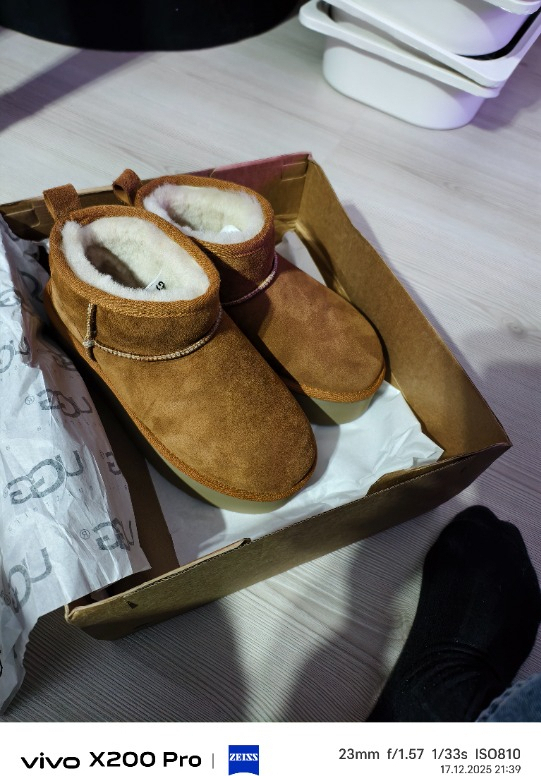 Ugg W Classic  Deri Mini Bot Kadın Bot 1135092
