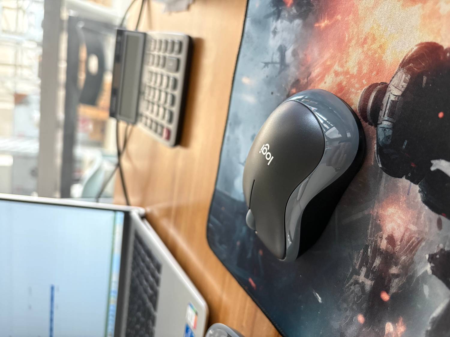 Logitech MK330 Kablosuz Türkçe Klavye Mouse Seti - Siyah