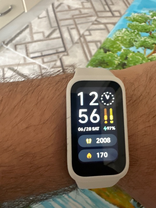 Xiaomi Smart Band 9 Active Beige White