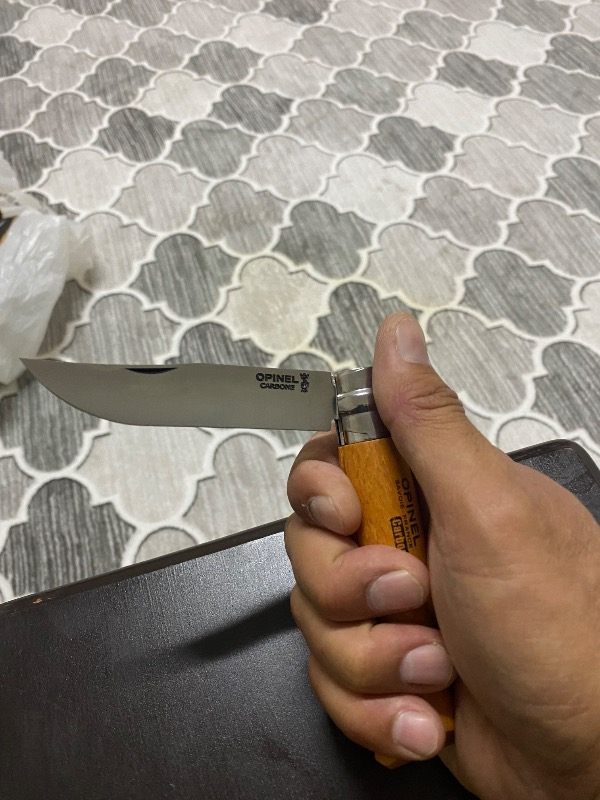 Opinel No 9  Kayın Saplı Karbon Çelik Çakı