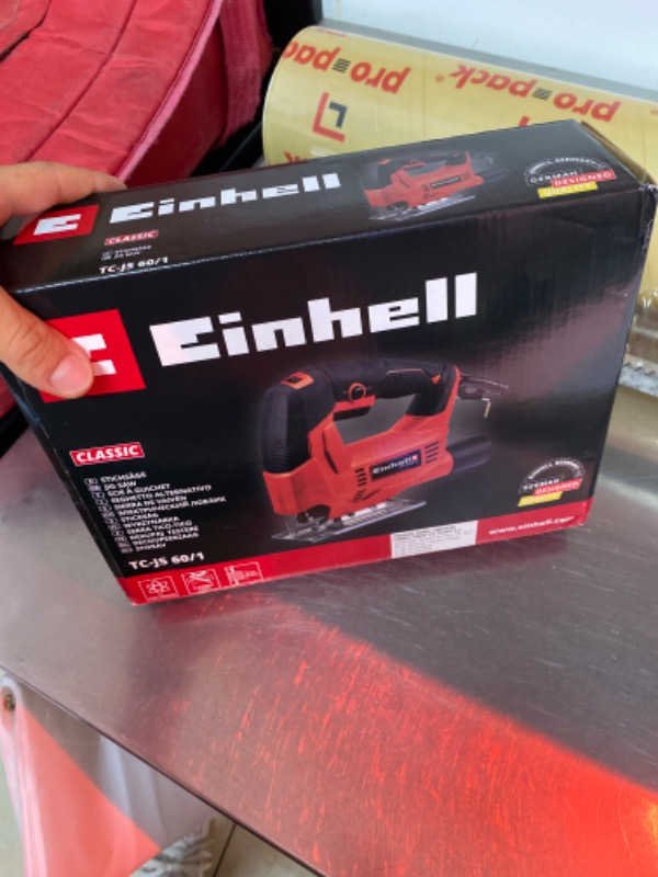 Einhell TC-JS 60/1, Dekupaj Testere