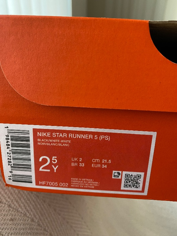 Nike HF7005 Star Runner 5 Spor Ayakkabı Siyah