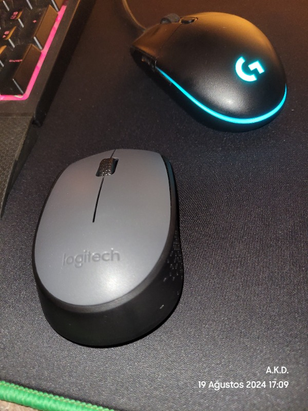 Logitech M170 USB Alıcılı Kablosuz Kompakt Mouse - Gri
