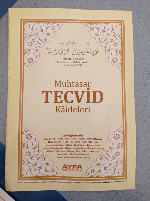 Muhtasar Tecvid Kaideleri-Kolektif