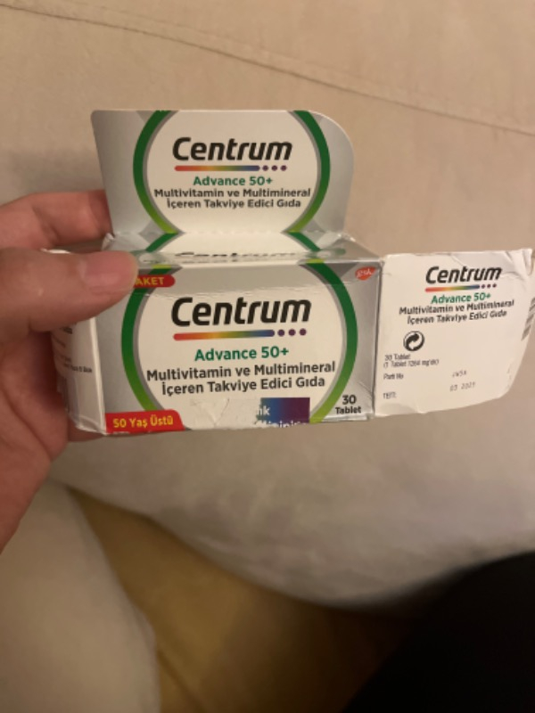 Gsk Centrum Advance 50 Plus Multivitamin 30 Tablet