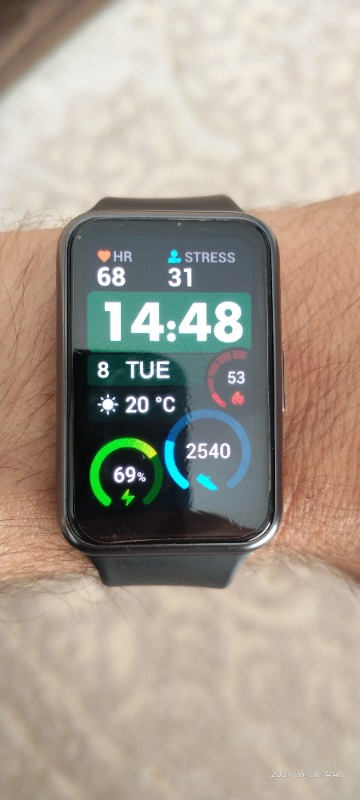 Huawei Watch Fit Akıllı Saat - Siyah