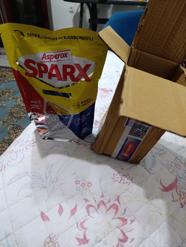 Asperox Sparx  Bulaşık Makinesi Kapsülü 40'lı