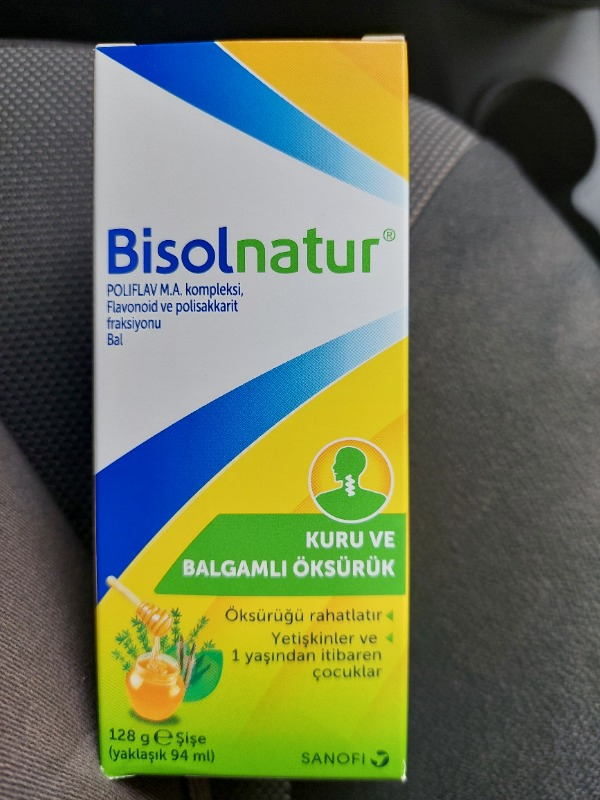 Bisolnatur Doğal İçerikli Öksürük Şurubu - Kuru ve Balgamlı Öksürükte Rahatlama