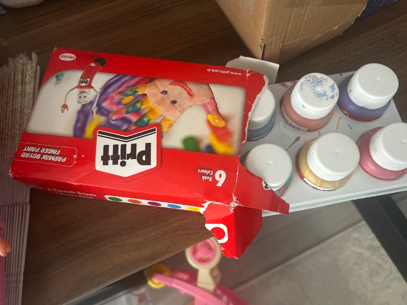 Pritt Parmak Boyası 6 Renk 30 ml