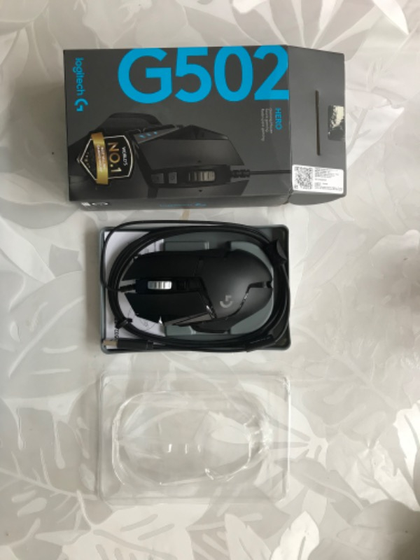 Logitech G G502 HERO LIGHTSYNC 25.600 DPI Yüksek Performanslı Kablolu Oyuncu Mouse - Siyah